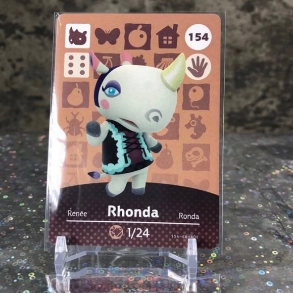 Rhonda #154 Animal Crossing Amiibo Card - Picture 2 of 4